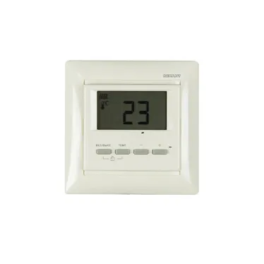 Терморегулятор цифровой RX-511H, бежевый, совместим с Legrand серии Valena, REXANT