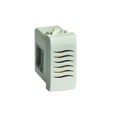 Зуммер 1 модуль 12V слоновая кость