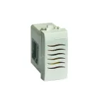 Зуммер 220V белый 1 модуль