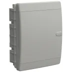 Корпус пластиковый встраиваемый на 18 модулей ЩРВ-П-18 IP41 UNION Compact белая дверь