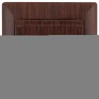 Розетка Intro Solo 4-203-10 с заземлением 2P+E Schuko с крышкой, 16А-250В, IP20, СУ, венге