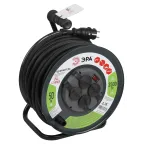                  Удлинитель силовой RMx-4es-3x2.5-50m-IP44(KG) на металлической катушке с заземлением с выключателем 4 розетки 50м КГ
               