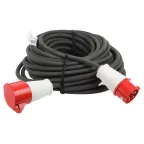                  Удлинитель силовой IND380-U-1e-5x4-30m-IP44 на 380В в бухте 1 розетка CEE 5P 30м КГ 5х4 32A IP44
               