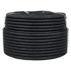 Труба гофр. ПНД Plast с зондом d16мм (25м.) черная PROxima