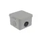 Коробка распаячная ОУ, 65x65x50, IP54 (УПрк 65*65/45.2.3), REXANT
