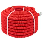                  Труба гофрированная двустенная ПНД d 40 с зондом (50 м) красная,
               