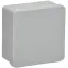 Коробка расп. КМ42435 о/п 80х80х40мм IP67 8 вв. серая