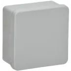 Коробка расп. КМ42435 о/п 80х80х40мм IP67 8 вв. серая