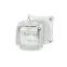 Коробка клеммная 104х104х70 мембраны пятиполюсные 1.5-6 кв.мм серая РР IP66