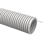 ELASTA Труба гофрированная ПВХ d-16мм с зондом (10м) IEK