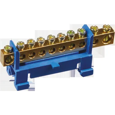 Шина нулевая на DIN-изоляторе тип Стойка NBB-M69-10P/B