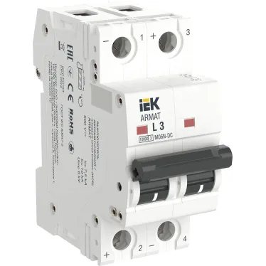 ARMAT Автоматический выключатель M06N-DC 2P L 3А