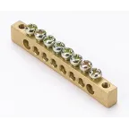 Шина нулевая 6х9 (8групп/край) ШН-102