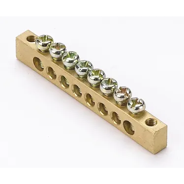 Шина нулевая 6х9 (8групп/край) ШН-102