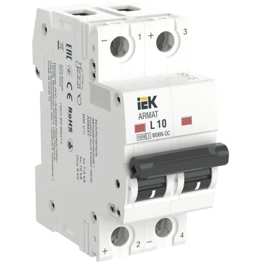 ARMAT Автоматический выключатель M06N-DC 2P L 10А