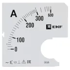                  Шкала сменная для A961 300/5А-1.5 PROxima
               