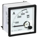                  Амперметр 3000/5А 72х72 AC через трансформатор Э47
               