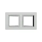                  Рамка из алюминия, ''Avanti'', серая, 4 модуля
               