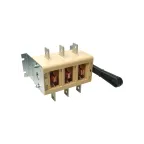 ВР32-37 А 70220-00 УХЛ3, 400А, несъёмная боковая рукоятка, 3-х полюсный на два направления, IP00, выключатель-разъединитель (ЭТ)