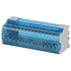                  Шины на DIN-рейку в корпусе (кросс-модуль) ШНК 2х15 L+PEN
               