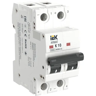 ARMAT Автоматический выключатель M06N-DC 2P K 10А