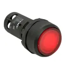                  Кнопка красная SW2C-10D с подсветкой неон 1но IP54
               