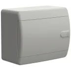Корпус пластиковый навесной на 6 модулей ЩРН-П-6 IP41 UNION Compact белая дверь