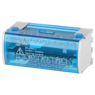 Шины на DIN-рейку NO-224-97 в корпусе кросс-модуль ШНК 2х11 L+PEN