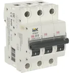                  ARMAT Выключатель автоматический трехполюсный D 8А M10N
               