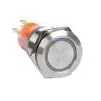                  Кнопка S-Pro67 19 мм без фикс. с красной подсв. 230В PROxima
               
