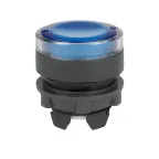                  Головка кнопки OptiSignal D22 A5-PL-6 с подсветкой синяя пластик ZB5AW363
               