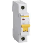                  Выключатель автоматический однополюсный 40А D ВА47-29 4.5кА
               