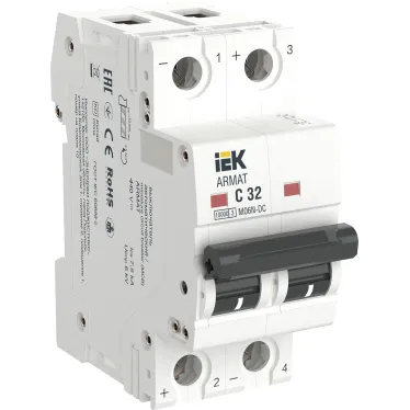 ARMAT Автоматический выключатель M06N-DC 2P C 32А