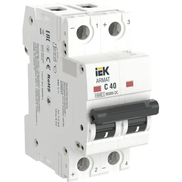 ARMAT Автоматический выключатель M06N-DC 2P C 40А