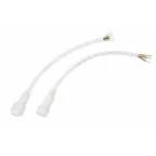 Соединительный кабель (4pin) герметичный (IP67) 4х0.75кв мм белый, REXANT