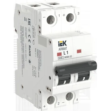 ARMAT Автоматический выключатель M06N-DC 2P L 1А