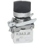                  Переключатель КПЕ2602РС-чер-0но+2нз-руч-фикс-3поз-IP65
               