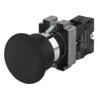                  Кнопка управления LAY5-BC21 ''Грибок'' черный 1з
               