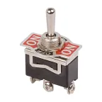                  Тумблер 250V 15А (3c) ON-OFF-(ON) однополюсной
               
