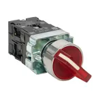                  Переключатель BD21 2P c красной подстветкой 230В NO PROxima
               