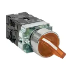                  Переключатель BD21 2P c желтой подстветкой 24В NO PROxima
               