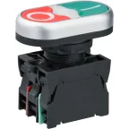 Кнопка NBI-B-03 I-0 d22мм 230В NO+NC