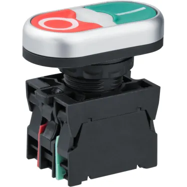 Кнопка NBI-B-03 I-0 d22мм 230В NO+NC