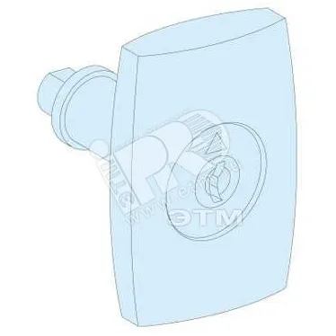 Ручка с замком +2 ключа 405 IP55