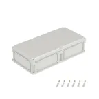                  Корпус IP66/IP67, 600х300х146 мм, без МП, с фланцами, непрозрачная крышка H- 21 мм
               