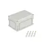 Корпус IP66/IP67, 300х200х160 мм, без МП, с фланцами, непрозрачная крышка H- 35 мм
