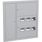 Корпус металлический ЩЭ-6-Э 36 IP31 (слабот. отсек слева) LIGHT