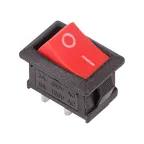                  Выключатель клавишный 250V 6А (2с) ON-OFF красный Mini (RWB-201, SC-768)
               