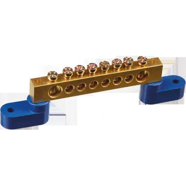 Шина нулевая на двух угловых изол NBB-M812-8C2/B