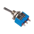                  Тумблер 250V 3А (3c) ON-ON однополюсный Micro
               